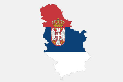 Serbia  Flag